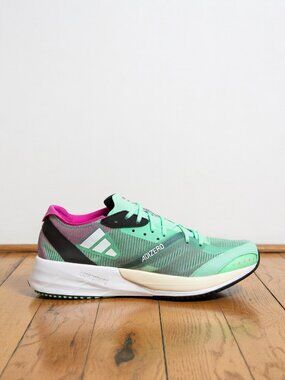 Adidas Adizero Adios 7 Aqua Pink Women's Running Shoes Size 5 New